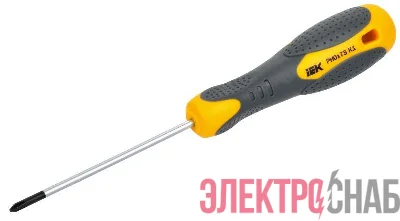 Отвертка крестовая Ph0х75мм K1 ARMA2L 3 IEK A2L3-SC10-K1-PH-00-075