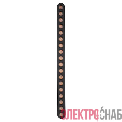 Светильник светодиодный трековый MTR16 1318R 18Вт 3000К spot 36град. BL IP20 низковольтный Pro черн. JazzWay 5057036