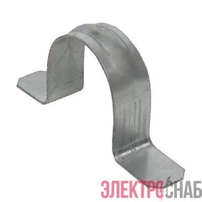 Скоба крепежная двухлапковая d31-32мм метал. для монтажного пистолета (уп.50шт) PROxima EKF smp-2-31-32