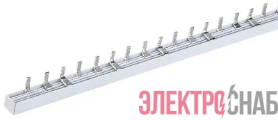 Шина соединительная PIN (штырь) 3п 63А луженые (дл.1м) IEK YNS21-3-063-N