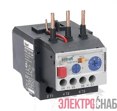 Реле тепловое РТ-03 18.0-25.0А для контакторов 25-32А DEKraft 23121DEK