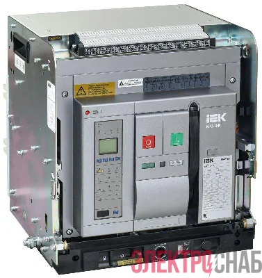 Выключатель автоматический воздушный 3п E 3200А 85кА AC ВА77 W3P EA выдвижн. с комплектом аксессуаров MASTER IEK MI-ACB10-3WE-085-3200-ACF
