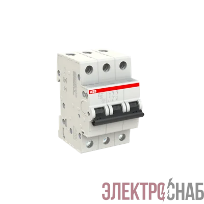 Автомат.выкл-ль 3п SH203 B20 ABB 2CDS213001R0205