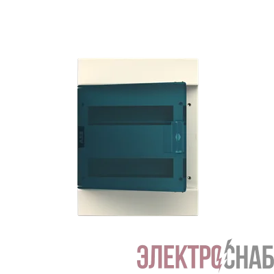 Бокс настенный Mistral41 24М(2х12)  прозрачная дверь, +PE+N (32 клемм), 292х257х ABB 1SPE007717F0521