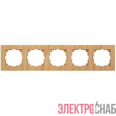 Рамка 5-м СП Accent 6-505-11 сосна Intro Б0063745