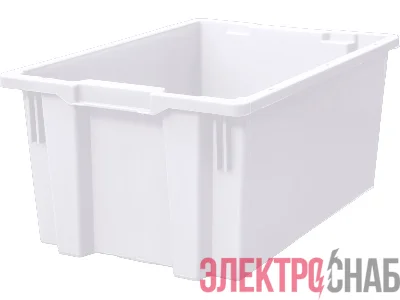 Ящик 600х400х270 мороз. дно гладкое  натуральный 600-6427 гд 600-6427 гд