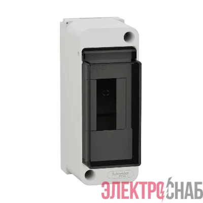 Бокс навесной ОП City9 Box XS 2мод. с прозр. дверцей SE EZ9EAB102