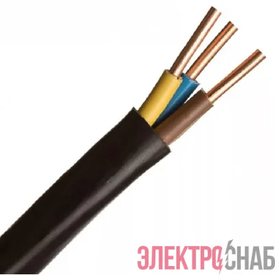 Кабель ВВГнг(А)-LS 3х6 0.66кВ (м) АЛЬФАКАБЕЛЬ 657202