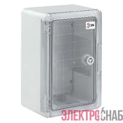 Корпус пластиковый ЩМП-П 300х200х130мм прозр. дверь УХЛ1 IP65 IK10 box302013_t ЭРА Б0052352