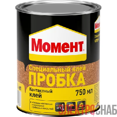 Клей пробка 750мл Момент Б0046239