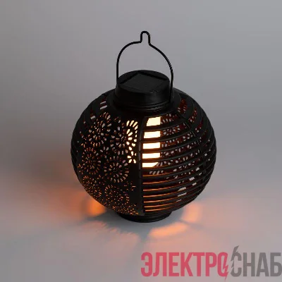 Светильник светодиодный садовый "Фонарь" ERASF22-49 1LED динамичн. свет уличный на солнечн. батарее Эра Б0057661