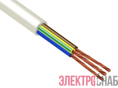 Провод TOKOV ELECTRIC ПВС 3х1.5 (2х1.5+1х1.5) 380В Б (уп.10м) 1945440