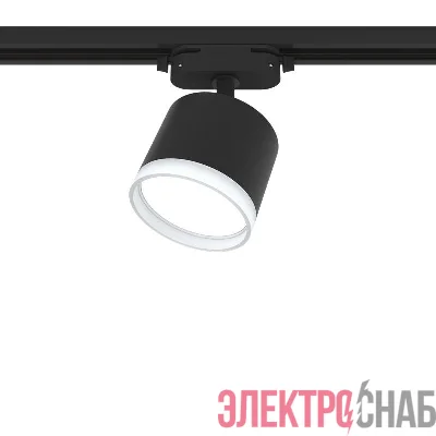 Светильник трековый ARTLINE поворотный 85х85х70мм GX53 230В алюм./пластик. 4кв.м черн. Ritter 59862 0