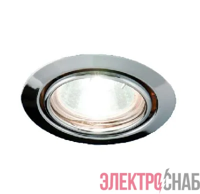 Светильник Montana 51 1 05 под галоген. лампу накаливания штампов. поворот. MR16 хром ИТАЛМАК IT8103
