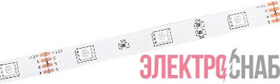 Лента светодиодная LED LSR-5050RGB30-7.2-IP20-12В (уп.5м) IEK LSR2-3-030-20-3-05