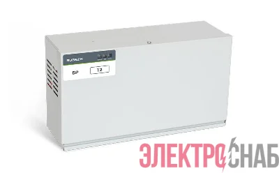 Бокс резервного электропитания БР 12 2х12 без АКБ под АКБ 2х12А.ч 12В бел. Рубеж Rbz-045567