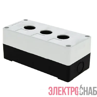 Корпус КП 103 3 кнопки белый EKF cpb-103-w