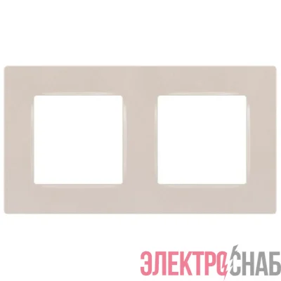 Рамка 2-м 12-5202-15 Классик перламутр. Эра Б0067792