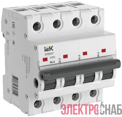 Выключатель-разъединитель SWN 4п 40А ARMAT IEK AR-SWN-4-040