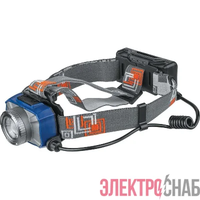 Фонарь аккумуляторный налобный 14 238 NPT-H18-ACCU 1CREE LED 10 Вт 7 режима аккум. Li-ion 2А.ч NAVIGATOR 14238
