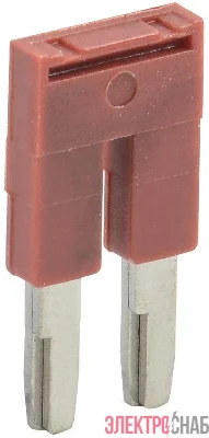 Перемычка для КПИ-4кв.мм 2PIN IEK YZN11FBS-004-2P