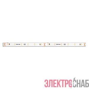 Лента светодиодная 4.8Вт/м 24В 3000К 5мм IP20 SMD2835 80 LED/м (уп.5м) VARTON VLS-20-048-2835-05-080-30