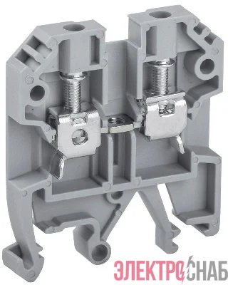 Клемма винтовая КВИ-4кв.мм сер. IEK YZN30-004-K03