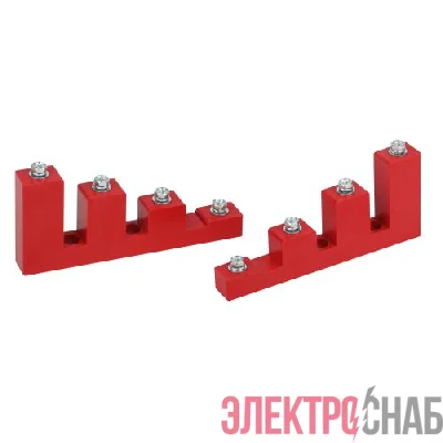Изолятор шинный ступенчатый NO-224-161 ИСв4-40 М10 с болтами 18кВ Эра Б0065658