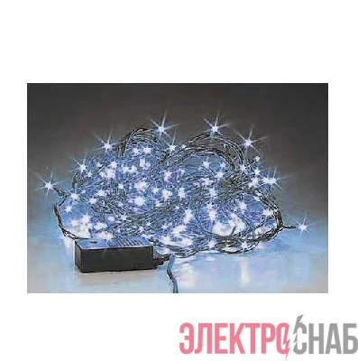 Гирлянда ILD200C-GW 200LED 20м 8 реж. бел. SHlights 4690601041906
