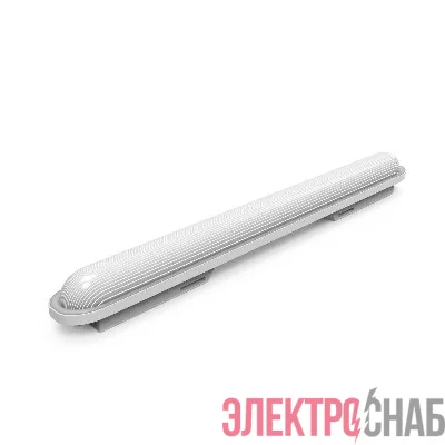 Светильник светодиодный EVO 18Вт 6500К IP65 1980лм 600х76х66мм ДСП линейный сквозная проводка матов. рассеив. GAUSS 864424318