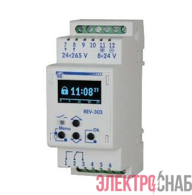 Таймер программируемый многофункц. РЭВ-303 НовАтек-Электро 3425604303