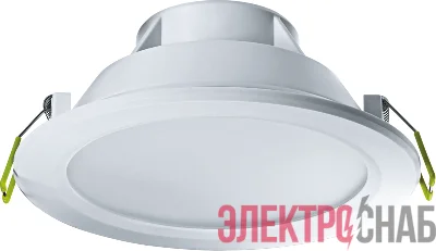 Светильник светодиодный 94 837 NDL-P1-20W-840-WH-LED 20Вт 4000К IP44 1650лм 176-264В (аналог Downlight КЛЛ 2х18) Navigator 94837