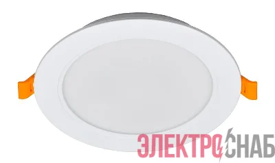Светильник светодиодный PLED DL7 WH Downlight 10Вт 4000К 120х26мм IP54 ДВО встраив. JazzWay 5042520