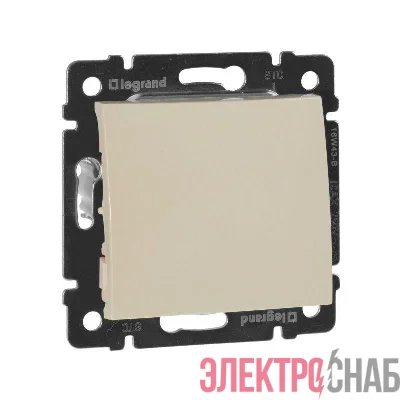 Выключатель 1-кл. СП Valena 10А IP31 250В механизм сл. кость IEK 774301