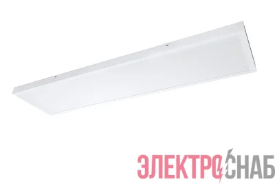 Светильник светодиодный ДПО CP 20 C 36W OP 940 W30L120 295х1195х42мм 36Вт 4000К IP40 Ra90 накладной панель бел. Русский Свет 14062023247