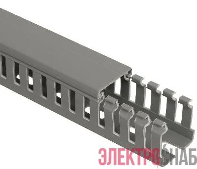 Кабель-канал перфорированный 25х25 L2000 ИМПАКТ серия М IEK CKM50-025-025-1-K03