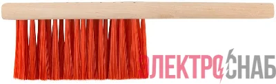 Щетка-сметка искусств. щетина деревянная ручка 3-х рядная 280мм КУРС 68031