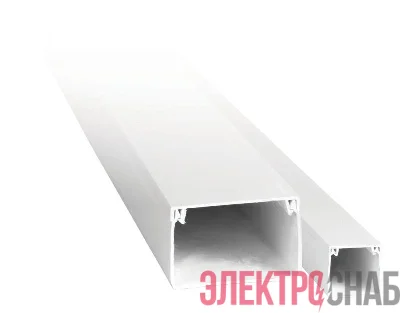 Кабель-канал 80х60 L2000 пластик EKF kk-80-60-basic