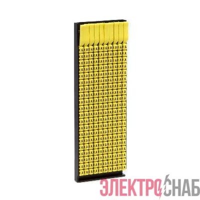 Маркер для кабеля сечением 4-6мм символ "L" (уп.160шт) DKC MKCLS3