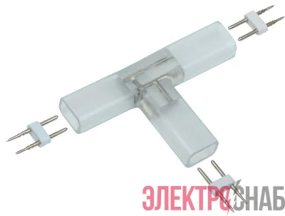 Коннектор Т-образный MONO 12мм (разъем-разъем-разъем) (уп.5шт) IEK LSCON12-MONO-222-05