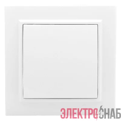 Кнопка нажимная СП Минск 10А белый EKF ERV10-028-10