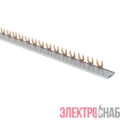 Шина соединительная типа FORK для 1-ф нагр. 63А 54 мод. EKF fork-01-63