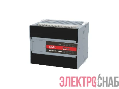 Контроллер программируемый логический VC-В-D-8-6R 24В DC 8 вх. сигналов 6 вых. реле 2 порта связи RoHS VEDA CBV10025