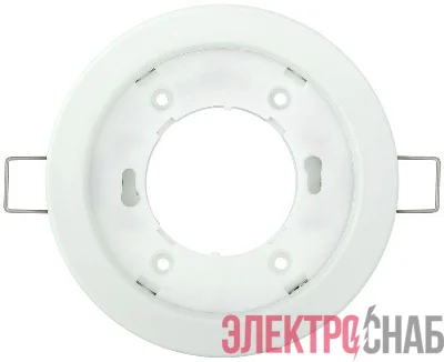 Светильник точечный GX53 встраив. бел. IEK LUVB0-GX53-1-K01