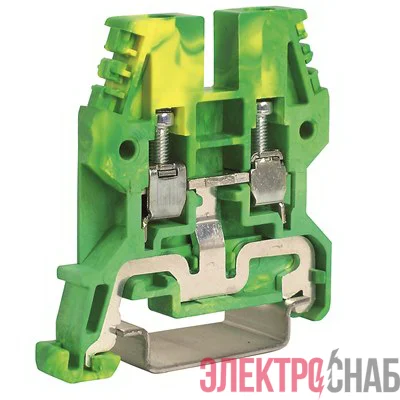 Зажим для заземления TEO.4 4кв.мм желт./зел. DKC ZTO430-RET