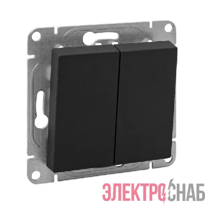 Выключатель перекрестный 2-кл. СП Эпика механизм черн. EKF UP1-SWB-22