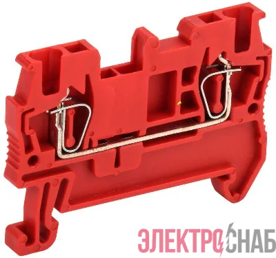 Клемма пружинная КПИ 2в-1.5 17.5А красн. IEK YZN11-001-K04