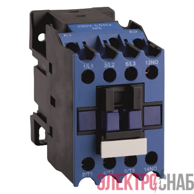 Контактор OptiStart E LC1E0910M5 9А кат. 220В AC 1НО КЭАЗ 330255
