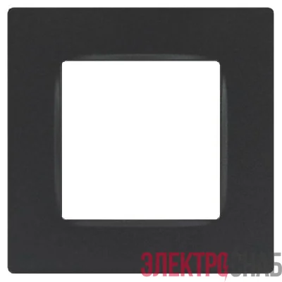 Рамка 1-м 12-5201-12 Классик графит Эра Б0067785