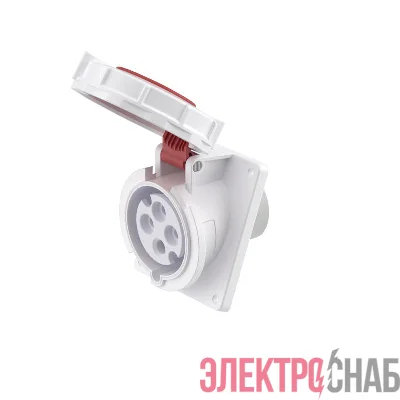 Розетка скрыт. уст. 32А 400В 3P+E с наклоном IP67 DKC DIS4183266